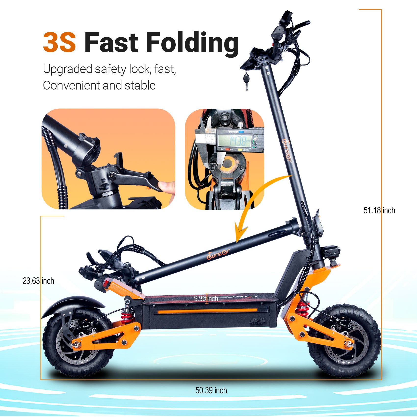 TOURSOR X5 foldable